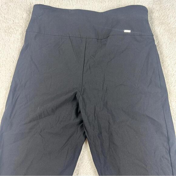 Eileen Fisher Black Wide Leg Casual Pants - Picture 9 of 12